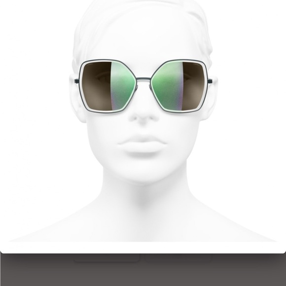 Chanel Green Sunglasses
